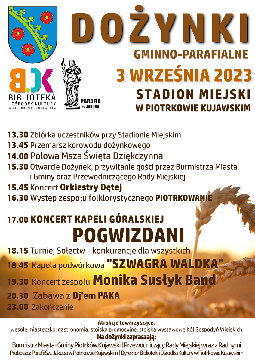 Dożynki Gminno-Parafialne 2023r. 